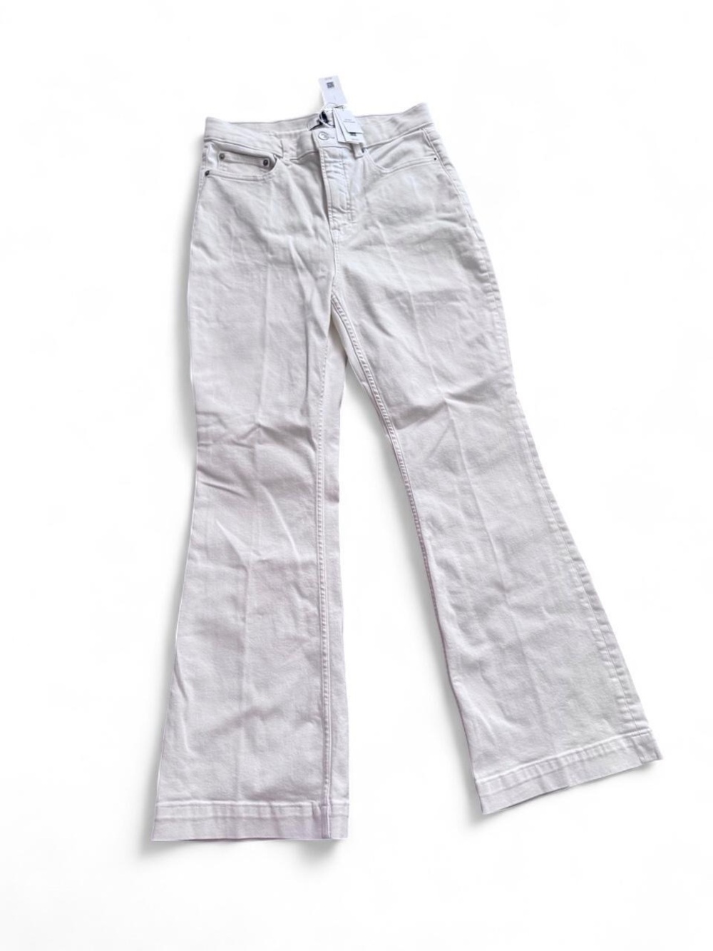 SPANX White Flared Jeans